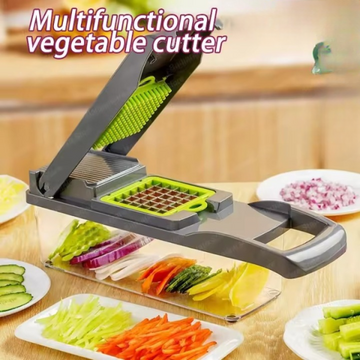 "16-in-1 Multifunctional Vegetable Chopper & Slicer – Mandoline Cutter for Carrots, Onions, Cheese & More | Bonanzacart"